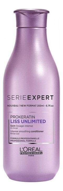 

Кондиционер для жестких волос Serie Expert Liss Unlimited Keratinoil Complex: Кондиционер 200мл, Кондиционер для жестких волос Serie Expert Liss Unlimited Keratinoil Complex
