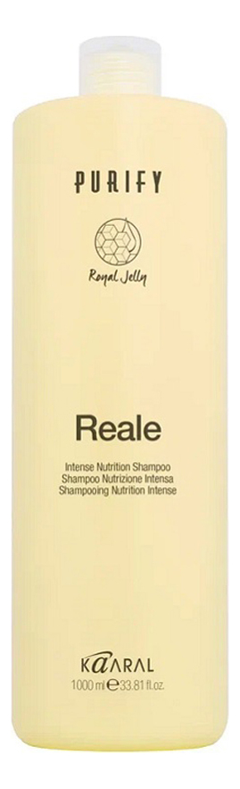 Восстанавливающий шампунь для поврежденных волос Purify Reale Intense Nutrition Shampoo: Шампунь 1000мл шампунь для поврежденных волос восстанавливающий kaaral purify reale shampoo 1000 мл