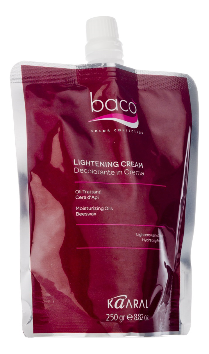 

Осветляющий крем с натуральными минеральными маслами Baco Bleach Hair Cream 250г