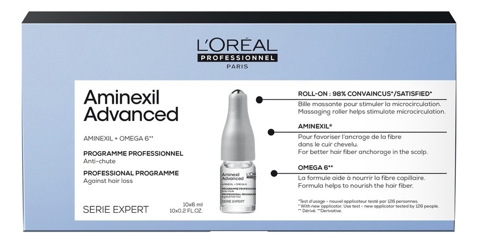 

Средство против выпадения волос Serie Expert Aminexil Advanced 10*6мл: Средство 10*6мл, Средство против выпадения волос Serie Expert Aminexil Advanced