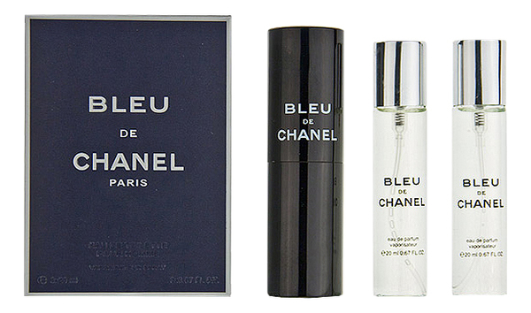 Bleu De Chanel Eau De Parfum: парфюмерная вода 3*20мл jacques zolty cubata 100