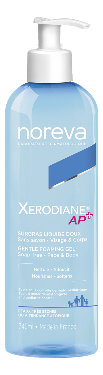 Мягкий гель для лица Xerodiane AP+ Gentle Foaming Gel 745мл: Гель 745мл