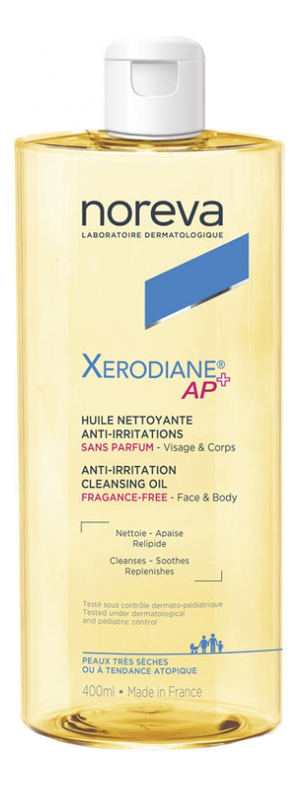 

Очищающее липидовосстанавливающее масло для тела Xerodiane AP+ Anti-Irritation Cleansing Oil 400мл