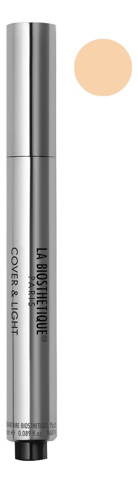 

Кремовый консилер для кожи вокруг глаз с кистью Cover & Light 2,5мл: Light Beige, Кремовый консилер для кожи вокруг глаз с кистью Cover & Light 2,5мл