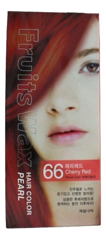 

Краска для волос Fruits Wax Pearl Hair Color 60мл: No 66, Краска для волос Fruits Wax Pearl Hair Color 60мл