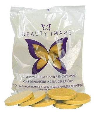 

Горячий воск для депиляции в дисках натуральный Hair Removing Wax 1000г (желтый)