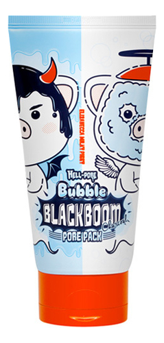 

Маска для лица кислородная для очищения пор Hell-Pore Bubble Blackboom Pore Pack 150мл