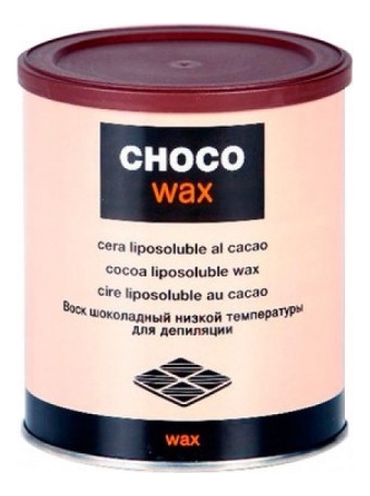 Купить Теплый воск для депиляции шоколад Choco Wax Cocoa Liposoluble: Воск 800мл, Beauty Image
