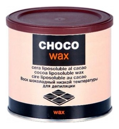 

Теплый воск для депиляции шоколад Choco Wax Cocoa Liposoluble: Воск 400мл, Теплый воск для депиляции шоколад Choco Wax Cocoa Liposoluble