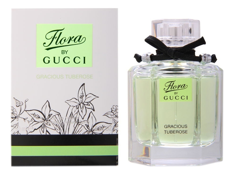 

Flora by Gucci Gracious Tuberose: туалетная вода 50мл, Flora By Gucci Gracious Tuberose