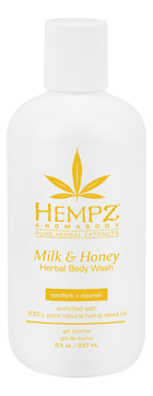 Гель для душа Milk & Honey Herbal Body Wash 237мл (молоко и мед)