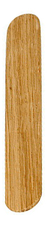 Beauty Image Шпатель для воска средний деревянный  B0164 1шт 