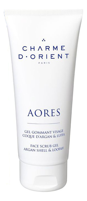 

Гель-эксфолиант для лица с люффой и измельченной скорлупой ореха Aores Gel Gommant Visage Coque D'Argan & Luffa 150мл