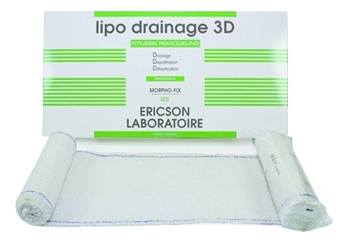 

Набор бандажных бинтов для криообертывания Lipo Drainage 3D Morpho Fix 8шт