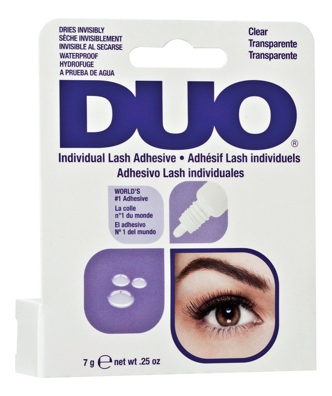 Клей для пучков Individual Lash Adhesive Clear 7г: Clear клей для ресниц grip it lash adhesive 7г clear