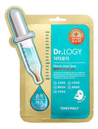 

Тканевая маска для лица Dr. Logy Blemish Mask Sheet 23г