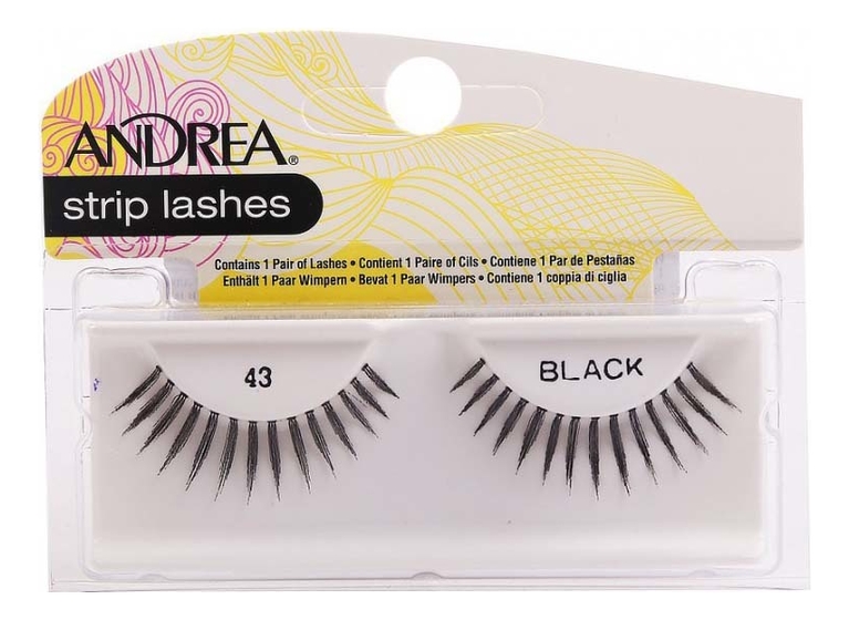 накладные ресницы andrea mod strip lashes 53 Накладные ресницы Strip Lashes: No43