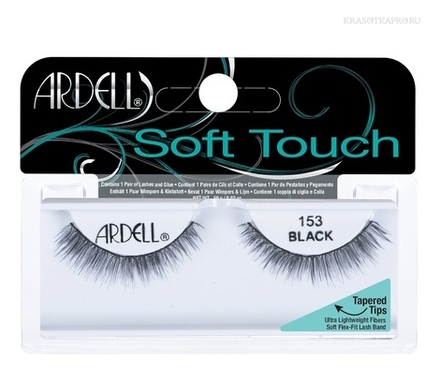 

Накладные ресницы Prof Soft Touch: Ресницы 153, Накладные ресницы Prof Soft Touch