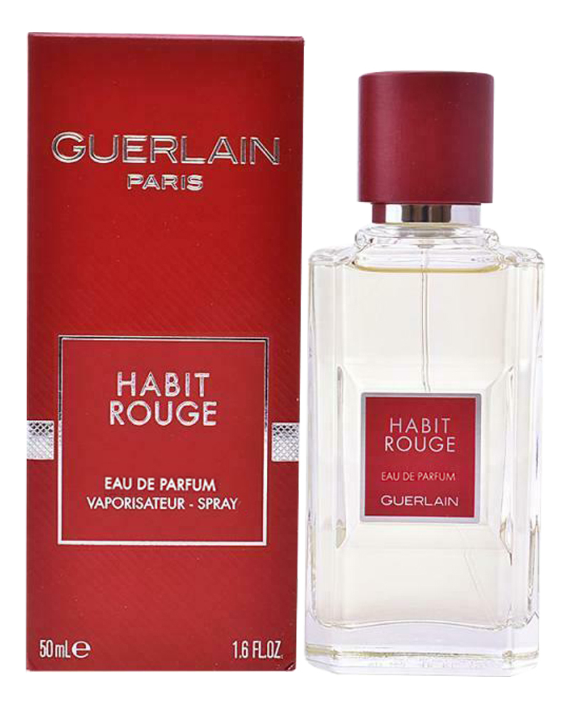 

Habit Rouge Eau De Parfum: парфюмерная вода 50мл, Habit Rouge Eau De Parfum