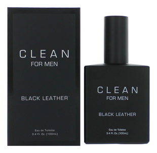 Clean For Men Black Leather