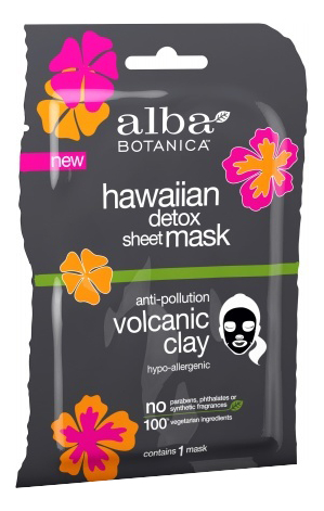Вулканическая маска для лица Hawaiian Detox Sheet Mask 15г