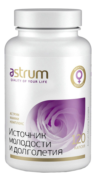 

Биодобавка Аструм Мамми Комплекс 120 капсул