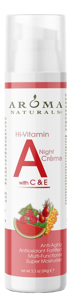 

Крем для лица с витамином A Vitamin A Creme: Крем 94г, Крем для лица с витамином A Vitamin A Creme
