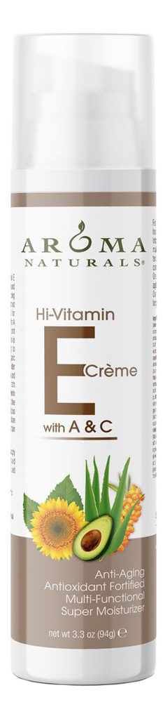 Крем для лица с витамином E Vitamin E Creme Крем 94г 1584₽