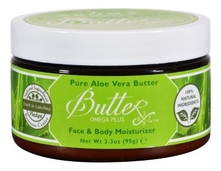 Aroma Naturals Твердое масло для тела Pure Aloe Vera Butterx 95г