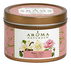 

Ароматическая свеча Hope Vanilla & Rose 80г