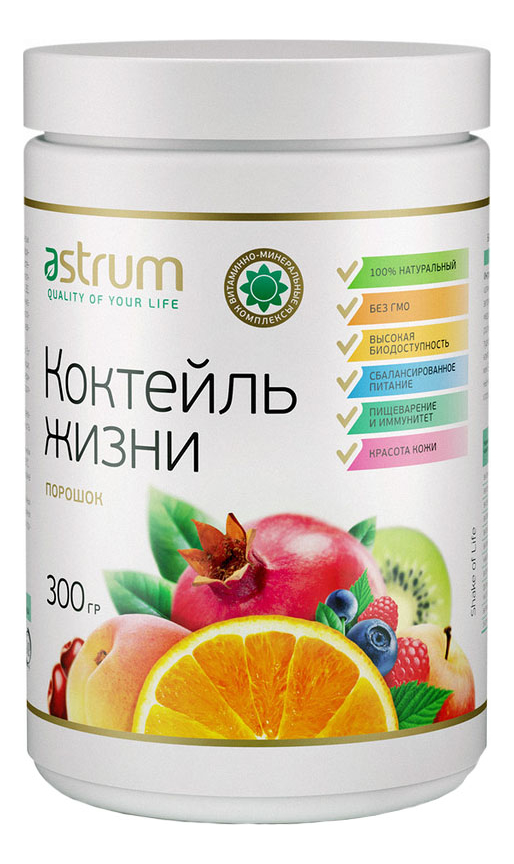 

Биодобавка Коктейль жизни (порошок) 300г