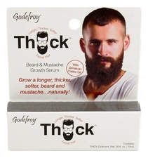Godefroy Масло-активатор роста для бороды и усов Thick Beard & Mustache Growth Serum 15мл