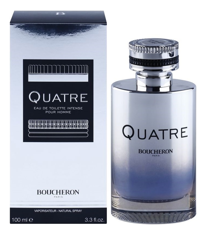 

Boucheron Quatre Intense Pour Homme: туалетная вода 100мл, Boucheron Quatre Intense Pour Homme