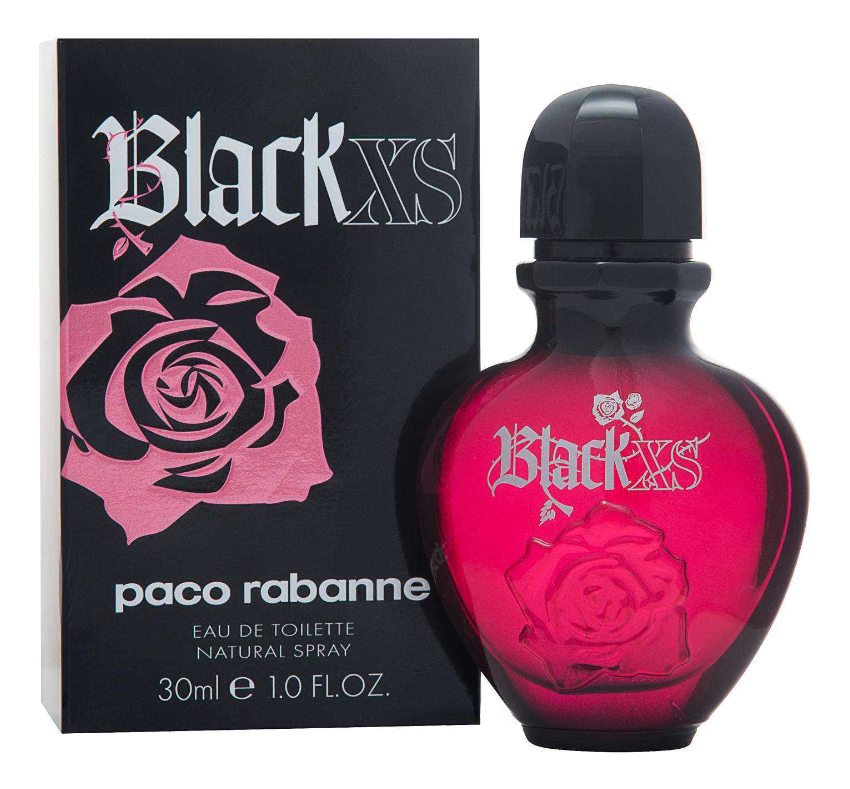 

Black XS For Her: туалетная вода 30мл, Black XS For Her
