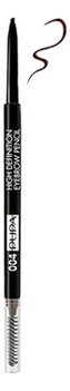 Карандаш для бровей High Definition Eyebrow Pencil 0,09г: 004 Extra Dark