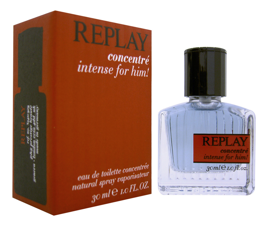 Intense For Him: туалетная вода 30мл replay intense for him туалетная вода 30мл