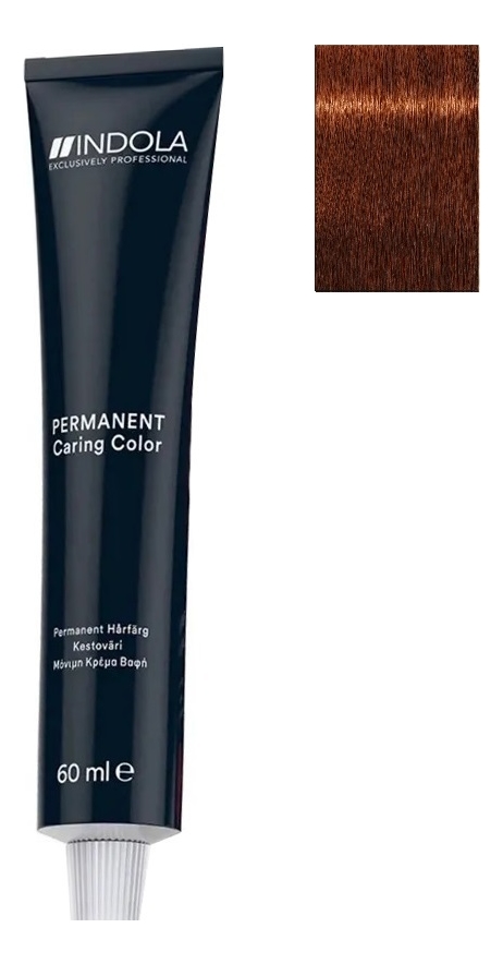 

Стойкая крем-краска для волос Permanent Caring Color 60мл: 6.60 Темный блондин красный натуральный, Стойкая крем-краска для волос Permanent Caring Color 60мл