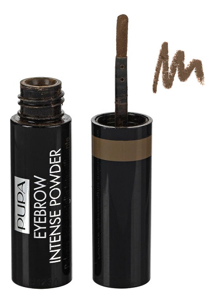 

Пудра для бровей Eyebrow Intense Powder 1г: 003 Dark Brown, Пудра для бровей Eyebrow Intense Powder 1г
