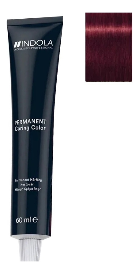 

Стойкая крем-краска для волос Permanent Caring Color 60мл: 7.76 Средний русый фиолетовый красный, Стойкая крем-краска для волос Permanent Caring Color 60мл