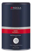 Indola Порошок обесцвечивающий белый Profession Rapid Blond White Bleaching Powder 450г