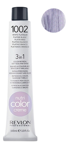 Revlon professional nutri color creme краска для волос 1002 платина 100 мл