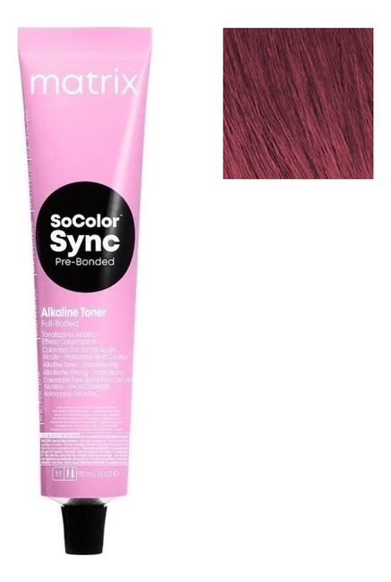Крем-краска для волос без аммиака SoColor Sync Pre-Bonded Toner 90мл: 5VV