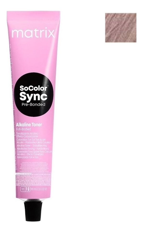 Крем-краска для волос без аммиака SoColor Sync Pre-Bonded Toner 90мл: 10M