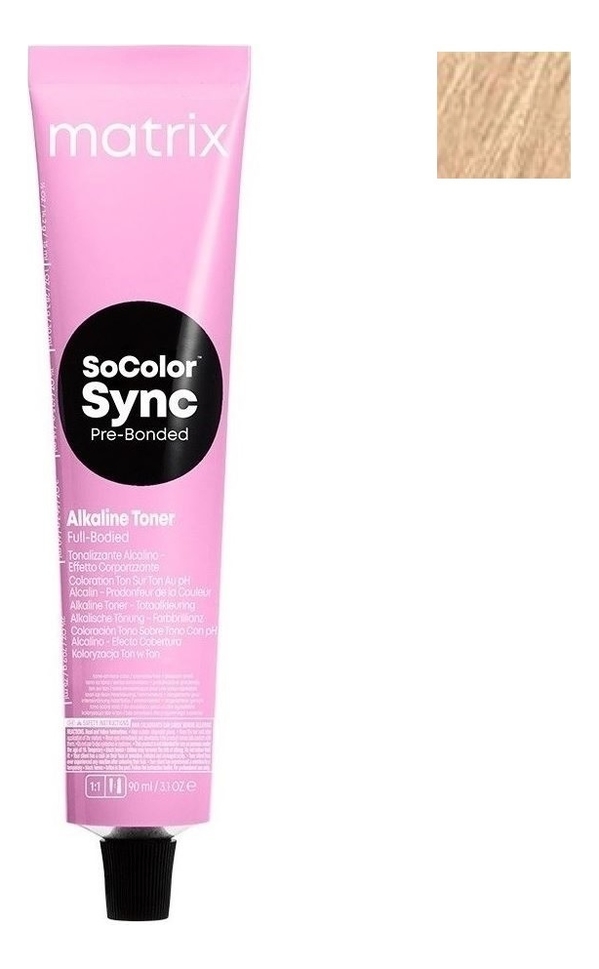 Крем-краска для волос без аммиака SoColor Sync Pre-Bonded Toner 90мл: 10MM