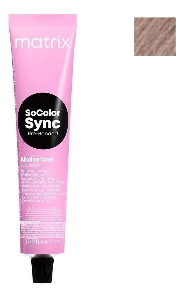 Крем-краска для волос без аммиака SoColor Sync Pre-Bonded Toner 90мл: 10V