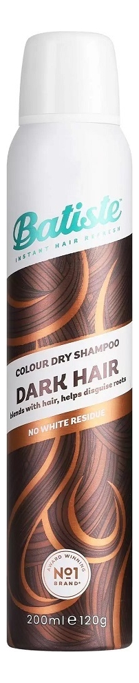 Сухой шампунь для темных волос Dry Shampoo Divine Dark Hair: Шампунь 200мл от Randewoo