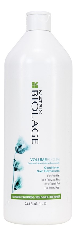 Кондиционер для тонких волос Biolage Volumebloom Conditioner: Кондиционер 1000мл biolage кондиционер для объема тонких волос volumebloom