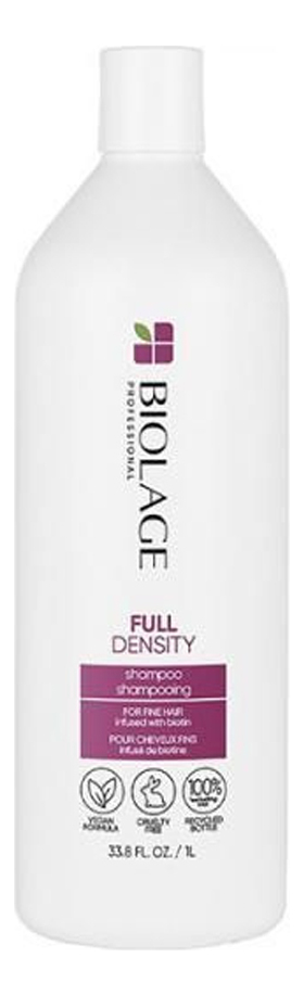 

Шампунь для ослабленных и тонких волос Biolage Advanced Fulldensity Shampoo: Шампунь 1000мл, Шампунь для ослабленных и тонких волос Biolage Advanced Fulldensity Shampoo