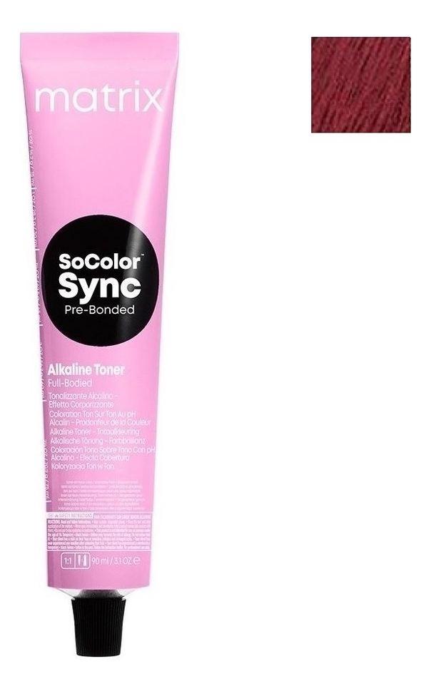 

Крем-краска для волос без аммиака Color Sync 90мл: 5RR+, Крем-краска для волос без аммиака Color Sync 90мл