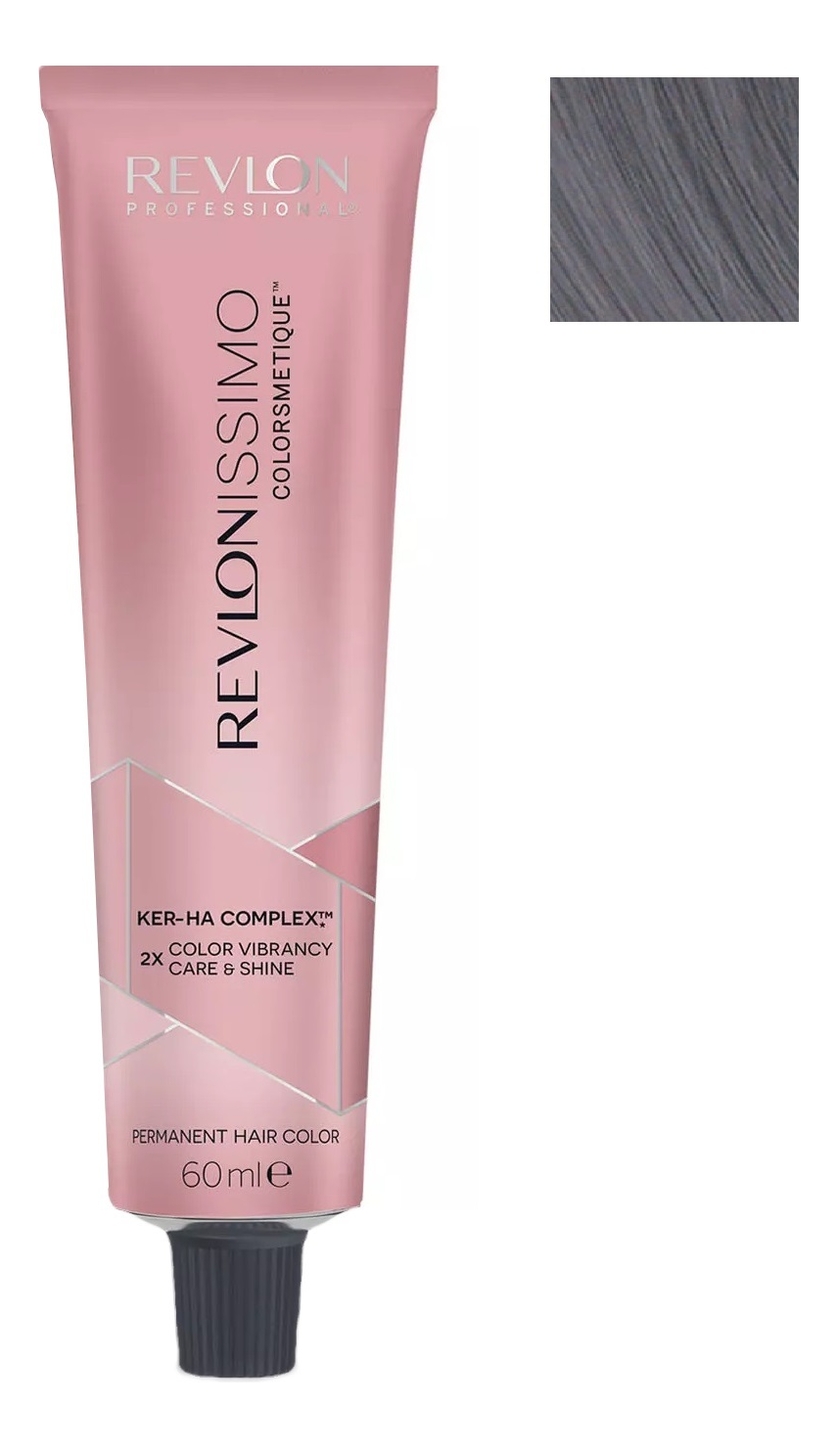 Крем-краска для волос Revlonissimo Colorsmetique Pure Colors 60мл: 0-11 Интенсивный пепел